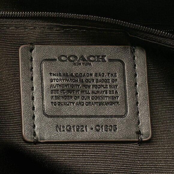 Coach Gold/Brown Signature Coated Canvas and Leather Jordyn Backpack 247-050225 - Picture 7 of 9